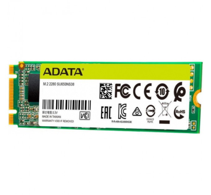 ADATA Накопичувач SSD M.2 2280 1TB ADATA (ASU650NS38-1TT-C)