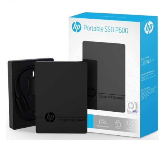 HP Накопичувач SSD USB-C 500GB P600 HP (3XJ07AA)