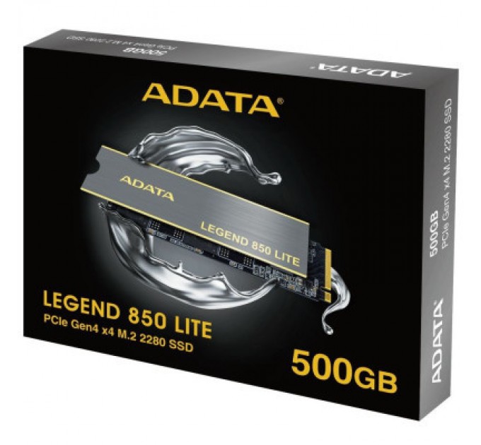 ADATA Накопичувач SSD M.2 2280 500GB ADATA (ALEG-850L-500GCS)