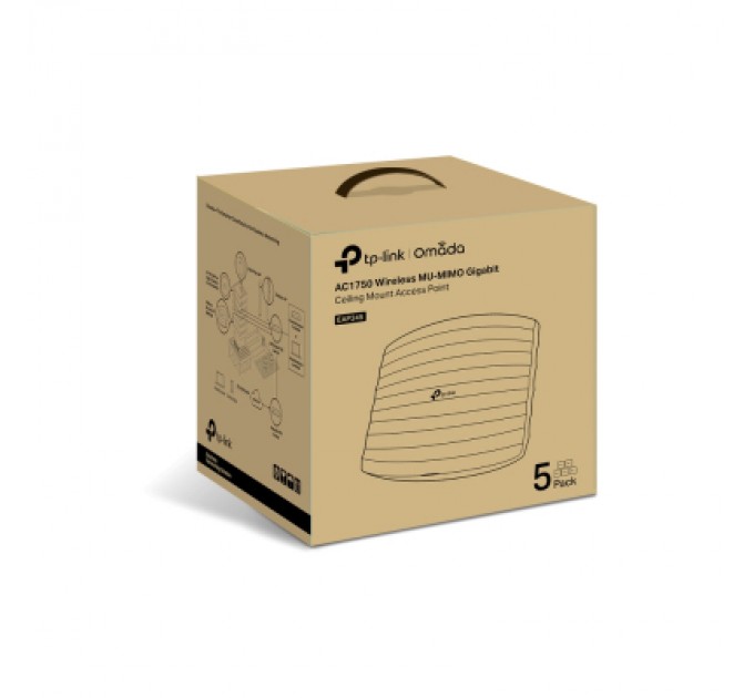 TP-Link Точка доступу Wi-Fi TP-Link EAP245-5-PACK