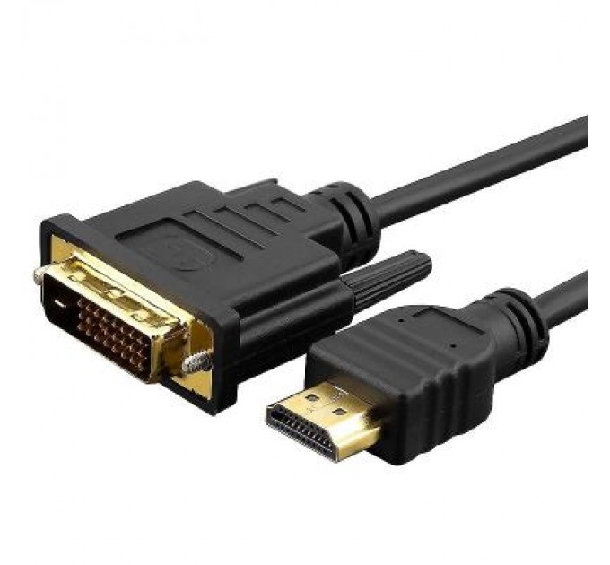 Patron Кабель мультимедійний HDMI to DVI 24+1 1.8m Patron (CAB-PN-DVI-HDMI-18F)
