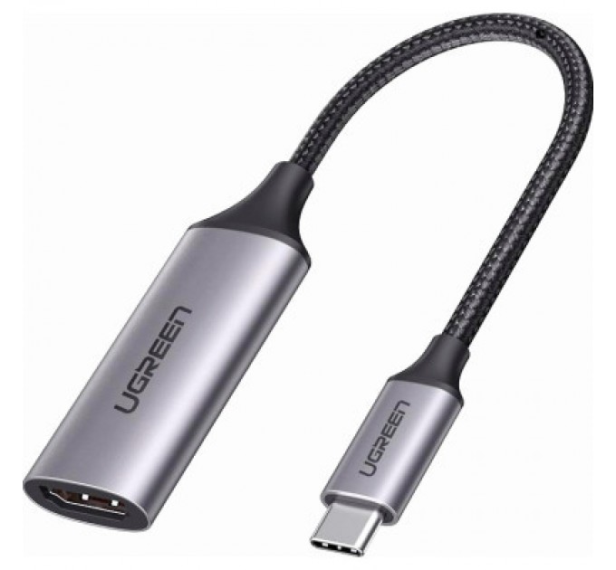 Ugreen Перехідник USB2.0 Type C to HDMI V2.0 4K60Hz 10cm CM297 gray Ugreen (70444)