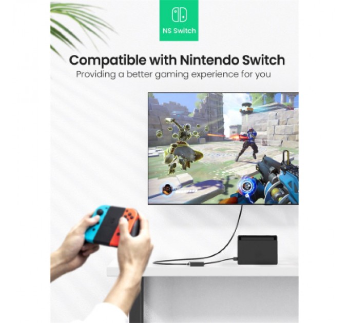 Ugreen Перехідник USB 2.0 to Ethernet RJ45 10/100 Mb CR110 Ugreen (20254)