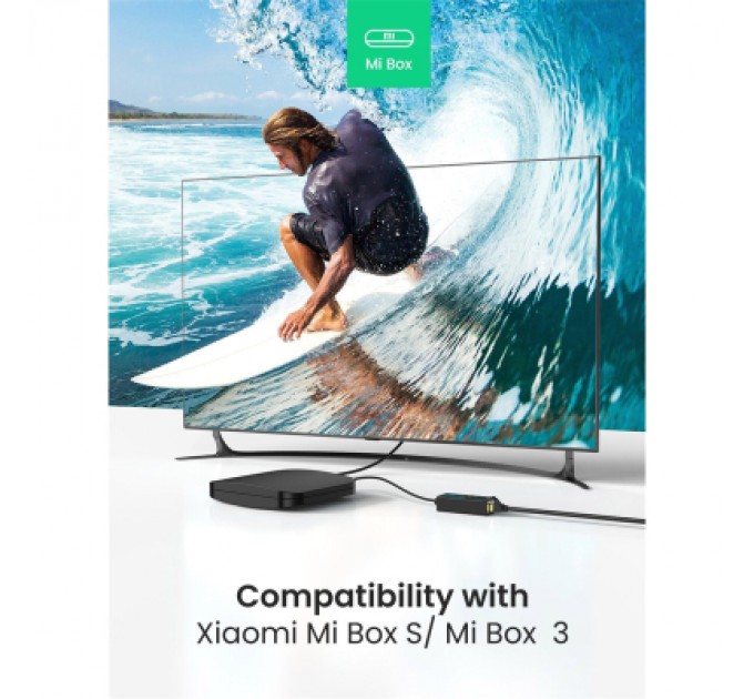 Ugreen Перехідник USB 2.0 to Ethernet RJ45 10/100 Mb CR110 Ugreen (20254)