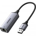 Ugreen Перехідник USB 3.0 to Ethernet RJ45 1000 Mb CM209 Ugreen (50922)
