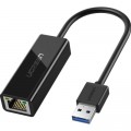 Ugreen Перехідник USB 3.0 to Ethernet RJ45 1000 Mb CR111 Black Ugreen (20256)
