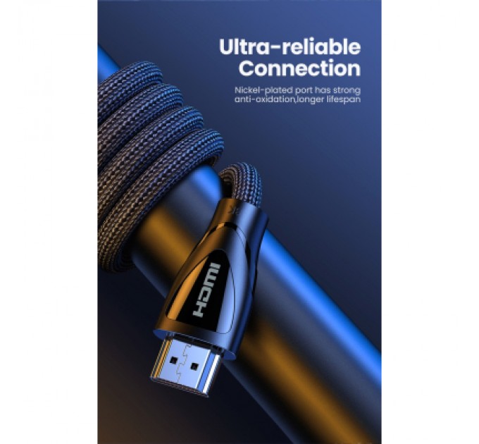 Ugreen Кабель мультимедійний HDMI to HDMI 1.0m V2.1 HD140 Ugreen (80401)