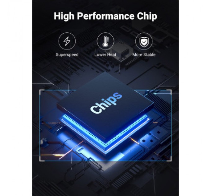 Ugreen Перехідник USB 3.0 Type-А to SATA III (F) CR108 Ugreen (20611)