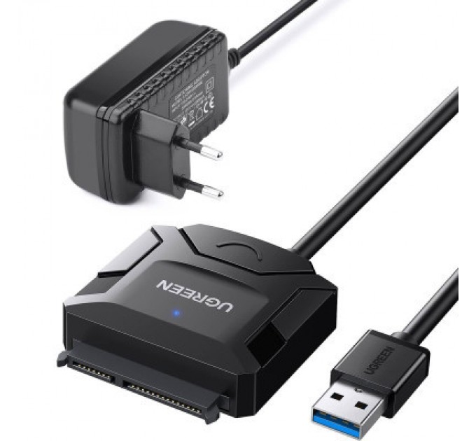 Ugreen Перехідник USB 3.0 Type-А to SATA III (F) CR108 Ugreen (20611)