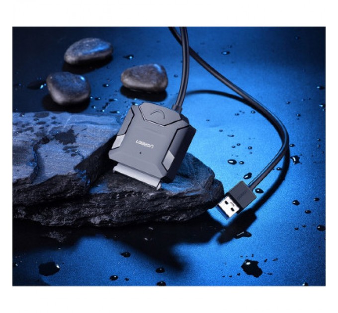 Ugreen Перехідник USB 3.0 Type-А to SATA III (F) CR108 Ugreen (20611)