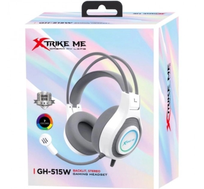 Xtrike ME Навушники Xtrike ME GH-515 White/Grey (GH-515W)