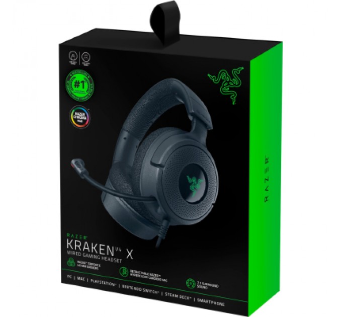 Razer Навушники Razer Kraken V4 X Black (RZ04-05180100-R3M1)