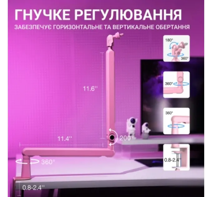 Fifine Мікрофон Fifine TAM8P USB/XLR Pink (TAM8P)