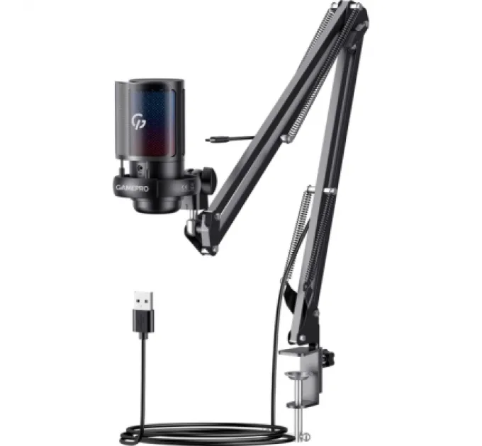 GamePro Мікрофон GamePro UGM145B Black (UGM145B)