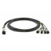 Alistar Оптичний патчкорд Alistar DAC-QSFP-4SFP+-1M