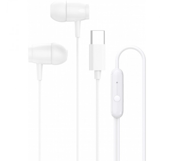 Canyon Навушники Canyon SEP-5 Type-C White (CNS-CEP5W)
