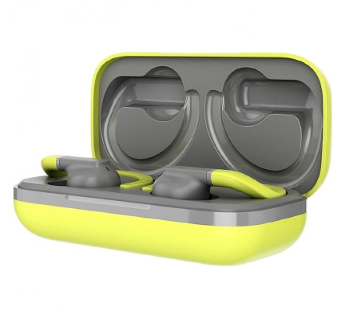 Canyon Навушники Canyon OnRun 11 Sport TWS Yellow/Grey (CNS-TWS11GR)