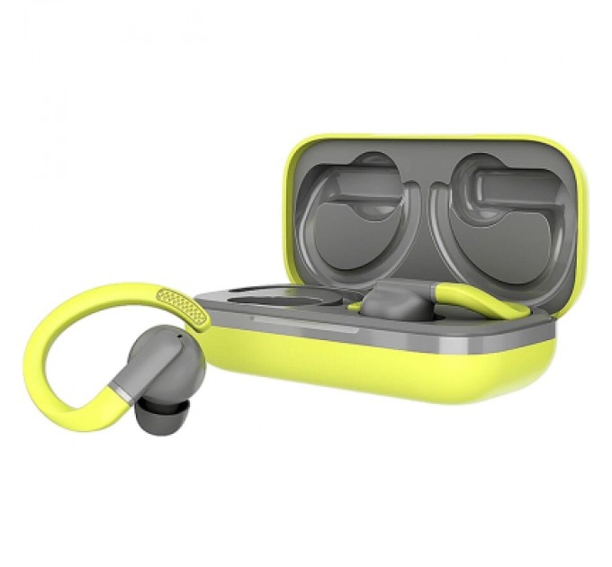 Canyon Навушники Canyon OnRun 11 Sport TWS Yellow/Grey (CNS-TWS11GR)