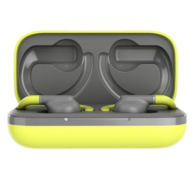 Canyon Навушники Canyon OnRun 11 Sport TWS Yellow/Grey (CNS-TWS11GR)