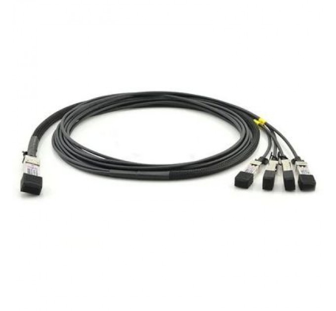 Alistar Оптичний патчкорд Alistar QSFP to 4*SFP+ 40G Directly-attached Copper Cable 3M (DAC-QSFP-4SFP+-3M)