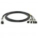 Alistar Оптичний патчкорд Alistar QSFP to 4*SFP+ 40G Directly-attached Copper Cable 3M (DAC-QSFP-4SFP+-3M)