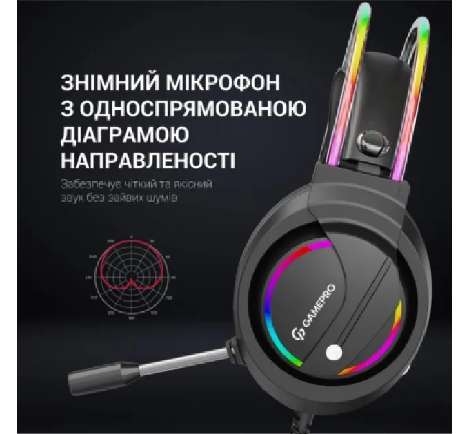 GamePro Навушники GamePro HS733 Black (HS733)