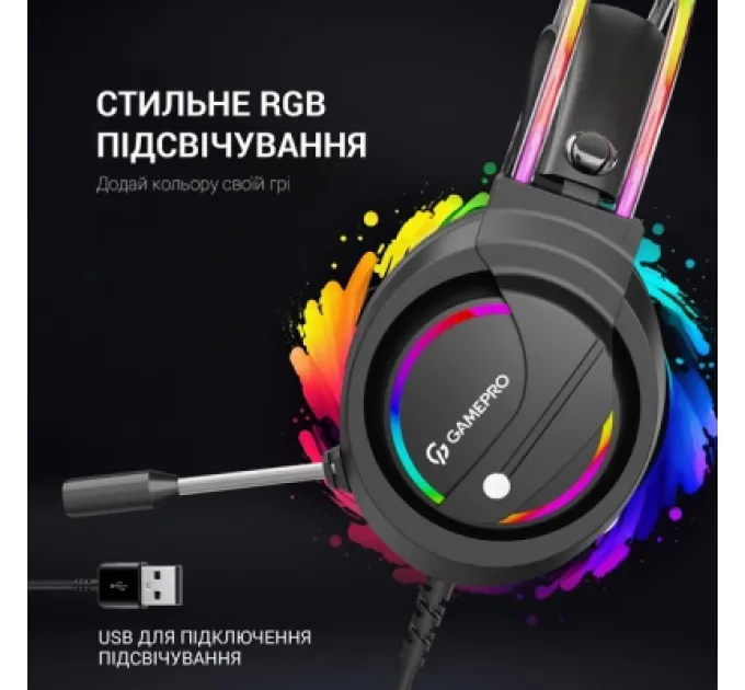 GamePro Навушники GamePro HS733 Black (HS733)