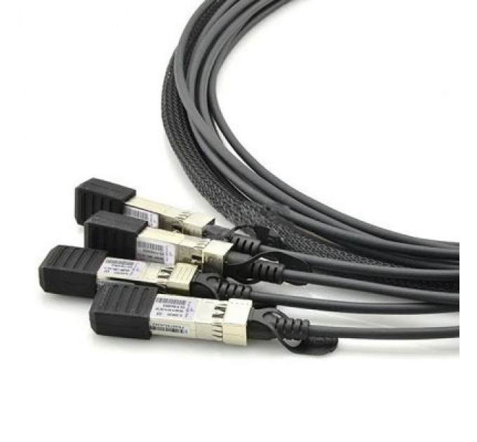 Alistar Оптичний патчкорд Alistar QSFP to 4*SFP+ 40G Directly-attached Copper Cable 3M (DAC-QSFP-4SFP+-3M)