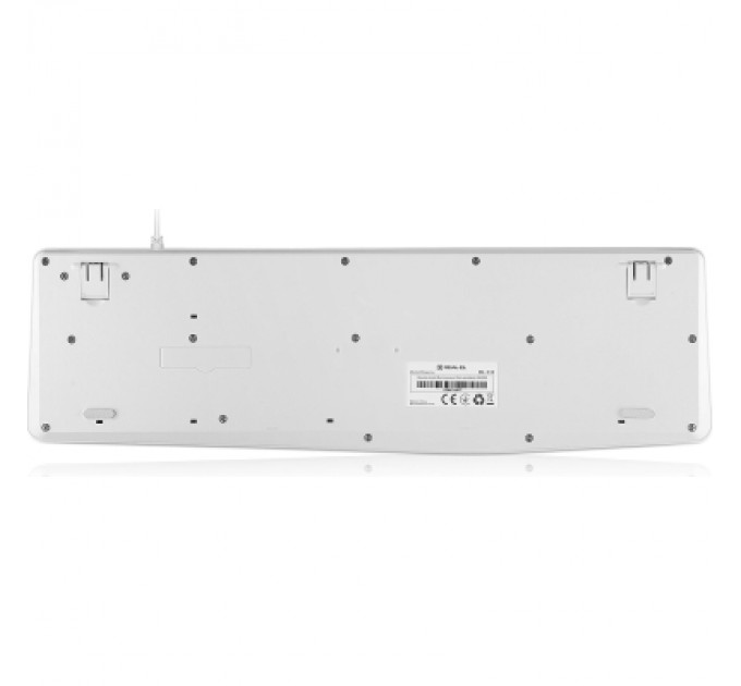 REAL-EL Клавіатура REAL-EL RK-513 USB White (EL123100047)
