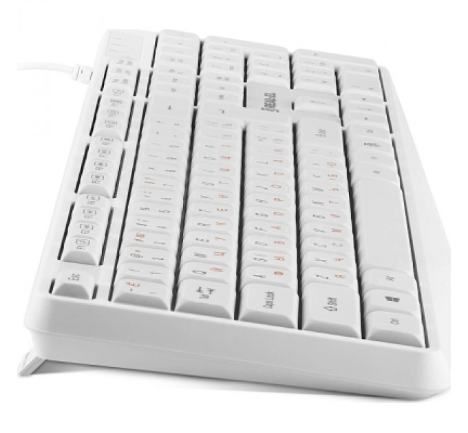 REAL-EL Клавіатура REAL-EL RK-513 USB White (EL123100047)