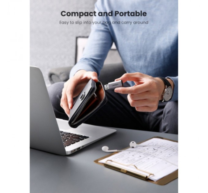 Ugreen Звукова плата Ugreen CM383 gray (80864)