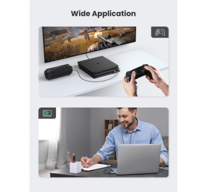 Ugreen Звукова плата Ugreen CM383 gray (80864)