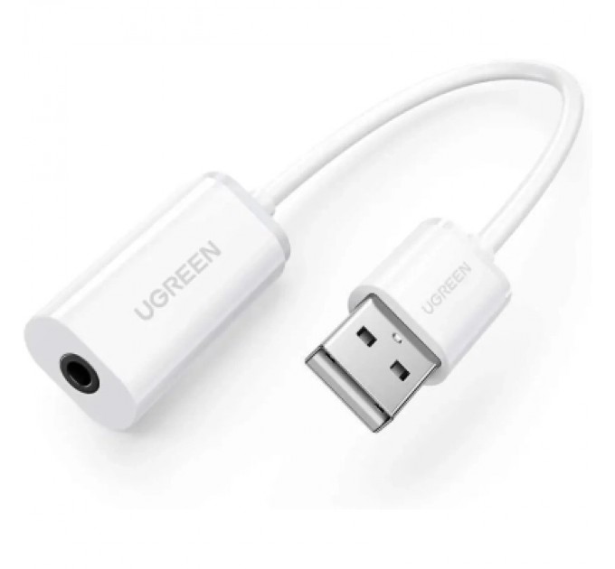 Ugreen Звукова плата Ugreen US206 white (30712)
