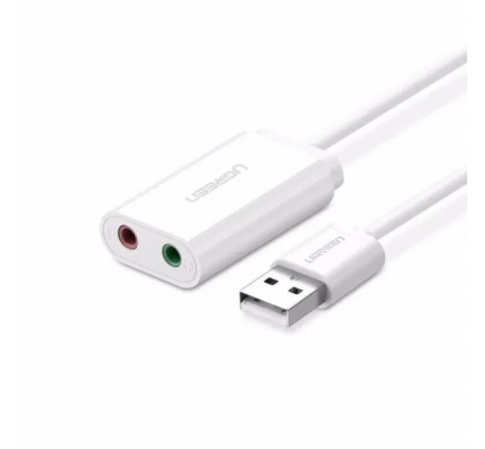 Ugreen Звукова плата Ugreen US205 white (30143)