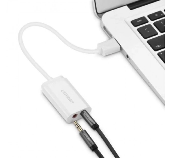 Ugreen Звукова плата Ugreen US205 white (30143)
