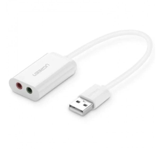 Ugreen Звукова плата Ugreen US205 white (30143)