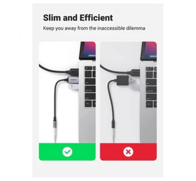 Ugreen Звукова плата Ugreen CM477 black (30757)