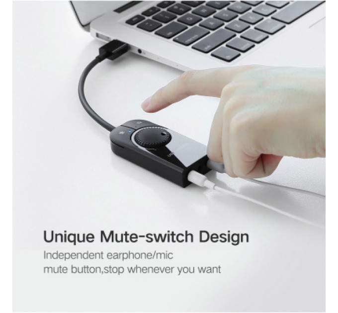 Ugreen Звукова плата Ugreen CM129 black (40964)