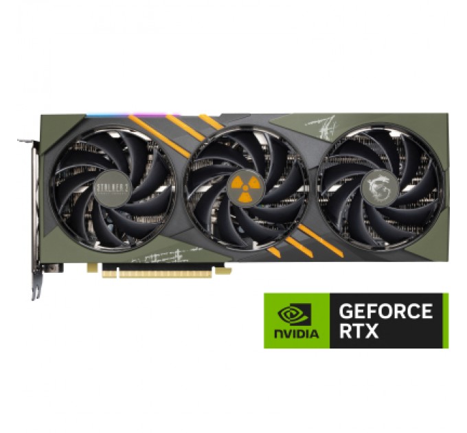 MSI Відеокарта MSI GeForce RTX4070Ti SUPER 16Gb GAMING SLIM STALKER 2 EDITION (RTX 4070 Ti SUPER 16G GAMING SLIM STALKER 2 EDITION)