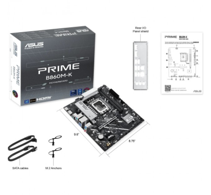 ASUS Материнська плата ASUS PRIME B860M-K