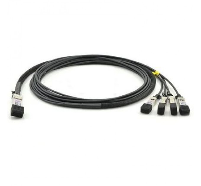 Alistar Оптичний патчкорд Alistar QSFP to 4*SFP+ 40G Directly-attached Copper Cable 5M (DAC-QSFP-4SFP+-5M)