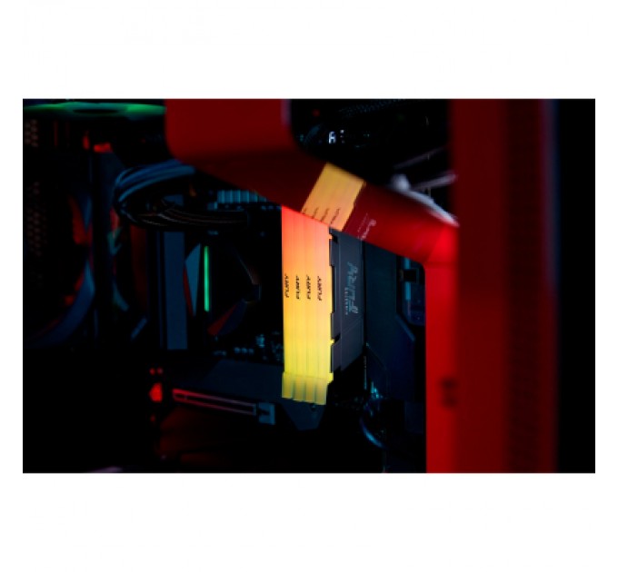 Kingston Fury (ex.HyperX) Модуль пам'яті для комп'ютера DDR4 16GB (2x8GB) 4600 MHz Renegade RGB Kingston Fury (ex.HyperX) (KF446C19RB2AK2/16)