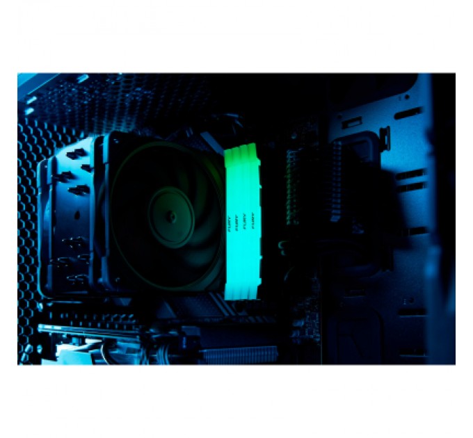 Kingston Fury (ex.HyperX) Модуль пам'яті для комп'ютера DDR4 16GB (2x8GB) 4600 MHz Renegade RGB Kingston Fury (ex.HyperX) (KF446C19RB2AK2/16)