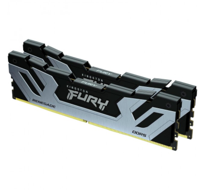Kingston Fury (ex.HyperX) Модуль пам'яті для комп'ютера DDR5 48GB (2x24GB) 8400 MHz Silver XMP Kingston Fury (ex.HyperX) (KF584CU40RSK2-48)