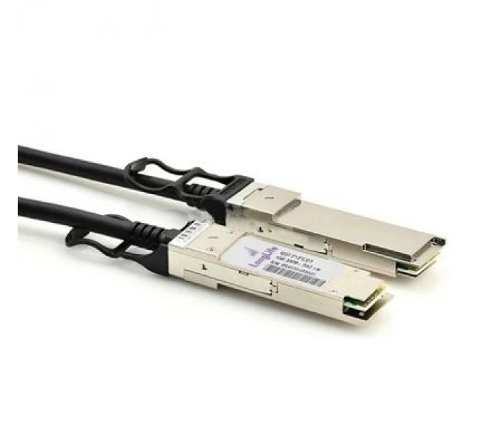 Alistar Оптичний патчкорд Alistar QSFP to QSFP 40G Directly-attached Copper Cable 1M (DAC-QSFP-40G-1M)