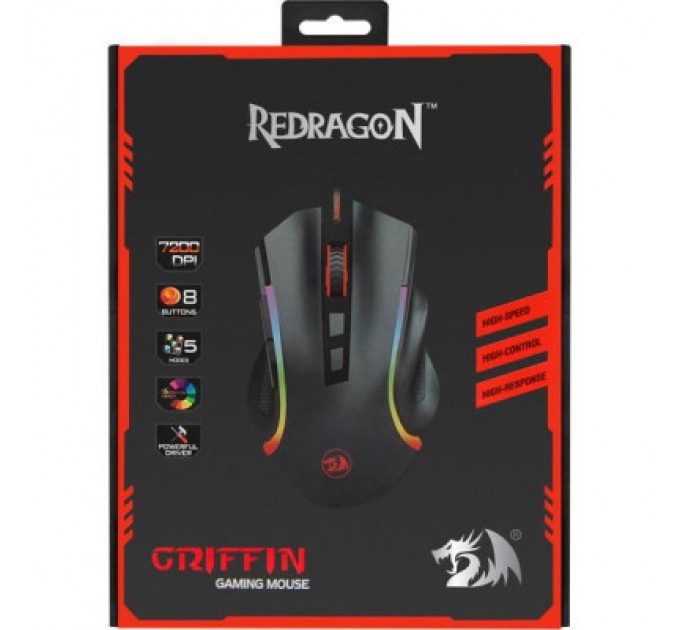 Redragon Мишка Redragon Griffin Black (75093)
