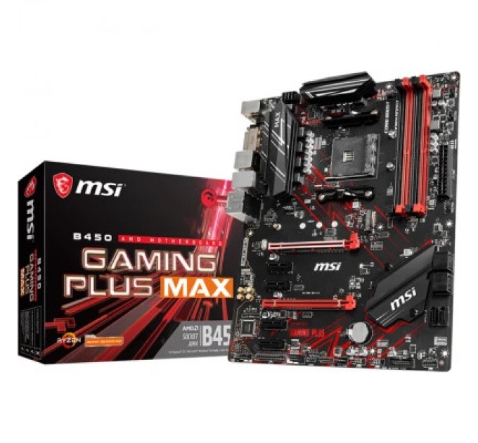 MSI Материнська плата MSI B450 GAMING PLUS MAX