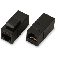 Зрощувач Hypernet UTP 1+1 RJ45 cat.5e with connectors keystone type (CA-RJ45UTP-K2)