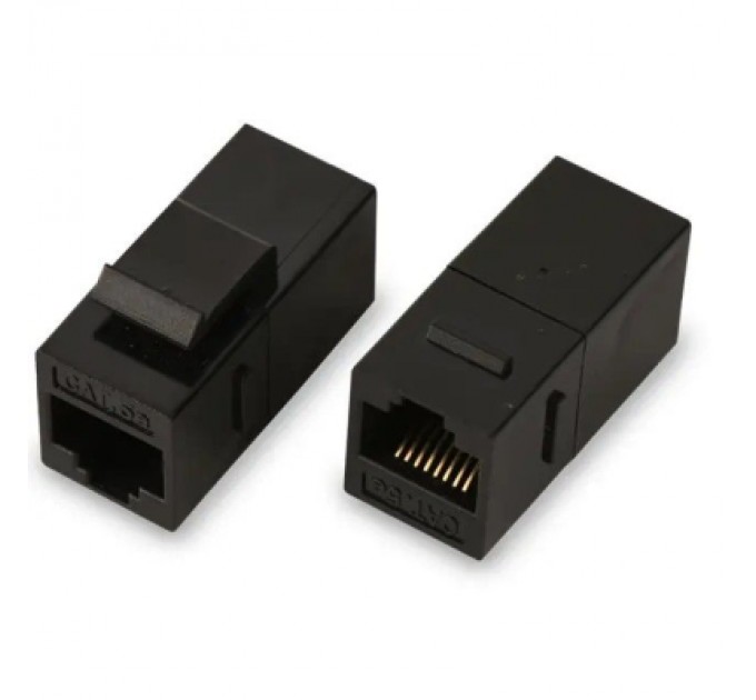 Hypernet Зрощувач Hypernet UTP 1+1 RJ45 cat.5e with connectors keystone type (CA-RJ45UTP-K2)