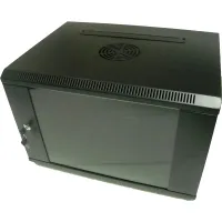 Шафа настінна 4U Hypernet 19" 600x350 (WMNC-35-4U-FLAT-AC)